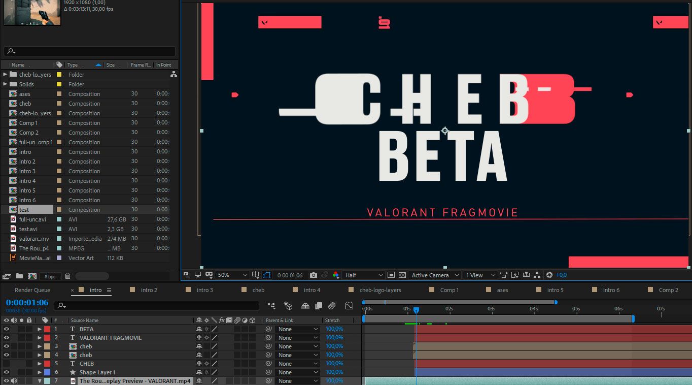 Аfter Effects только для титров) Всё очень просто тоже, в официальном стиле игры