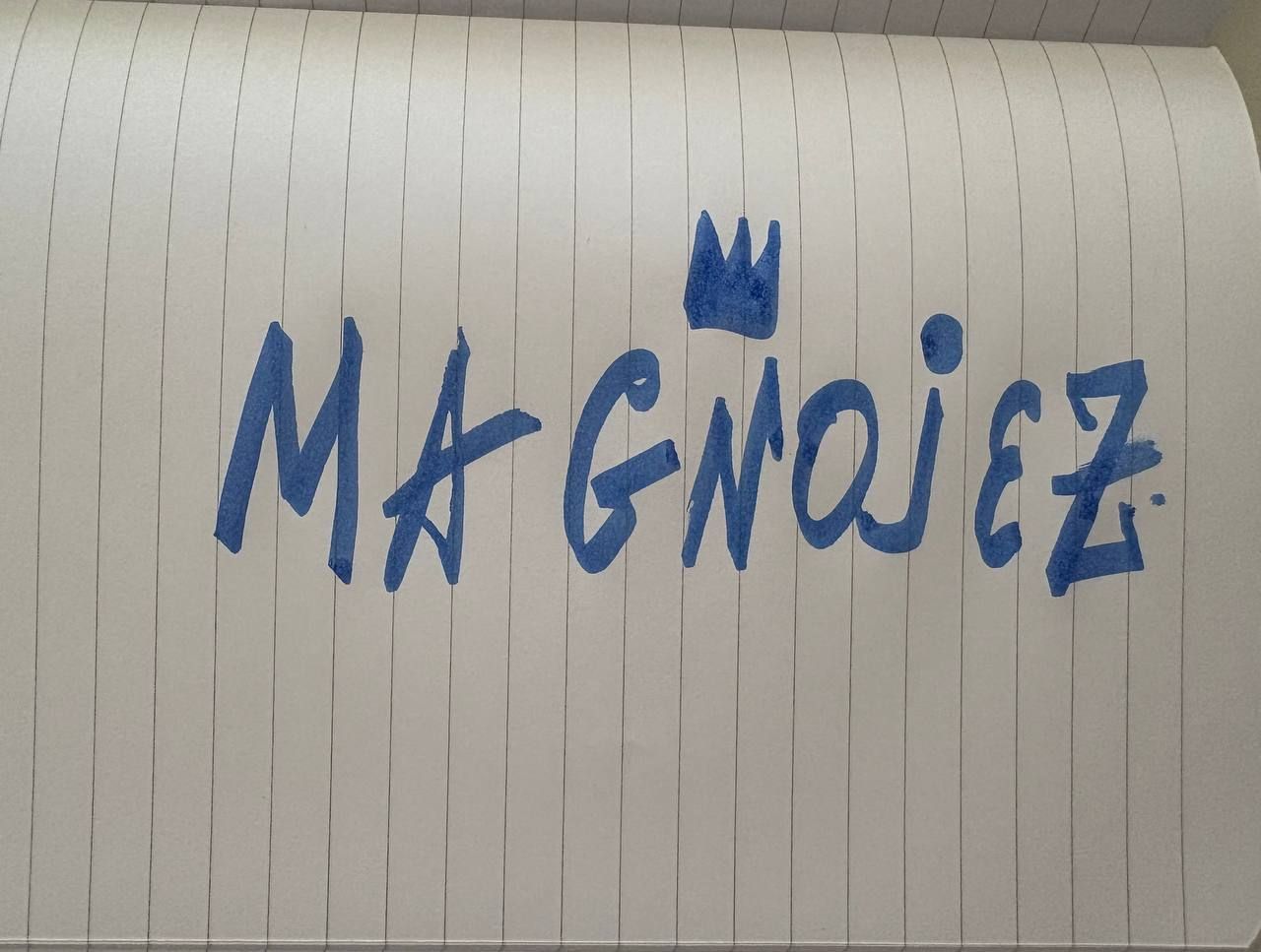 Возможный автограф Magnojez для стикера | Источник: соцсети Magnojez