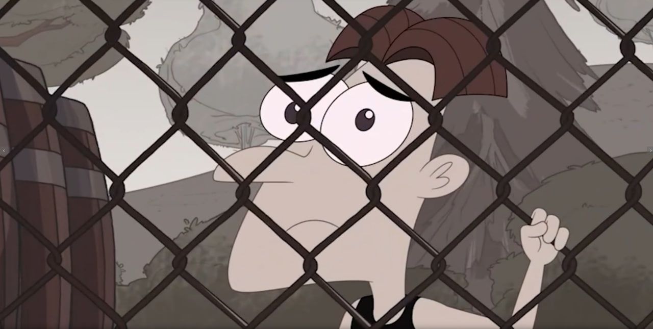 Кадр из мультсериала «Финес и Ферб»