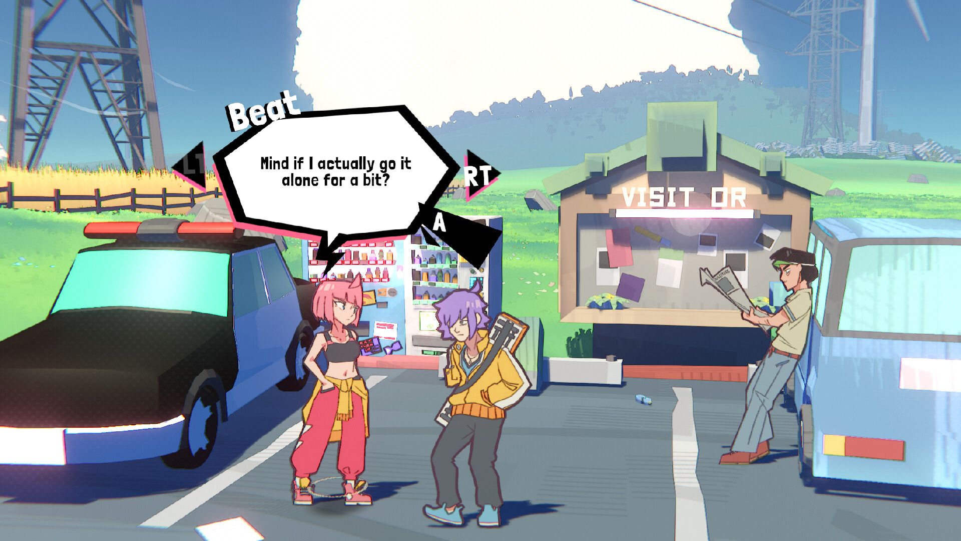 Скриншот из UNBEATABLE. Источник: Steam