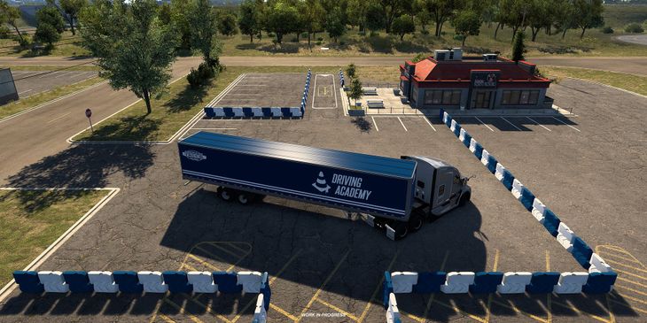 Для ETS 2 и ATS выйдет патч с новым режимом обучения