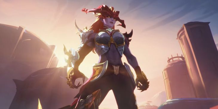 Авторы LoL показали трейлер реворка Шиваны