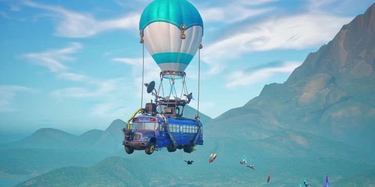 В седьмой главе Fortnite изменится механика высадки на карту