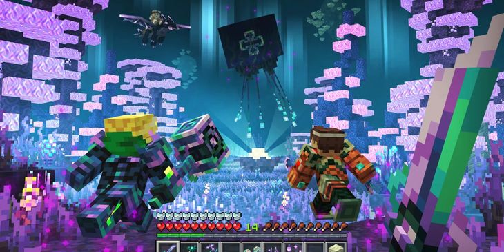 Для Minecraft вышел мод, который полностью меняет игру — новые биомы, враги и уникальные анимации