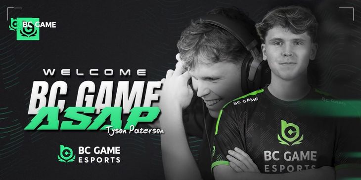 Asap стал игроком BCGame