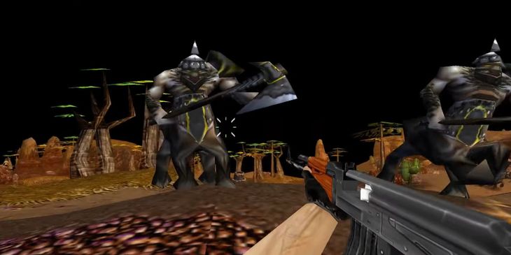 Моддер скрестил Warcraft III и CS 1.6 — теперь можно поиграть в шутер на карте RTS и расстрелять вражескую базу