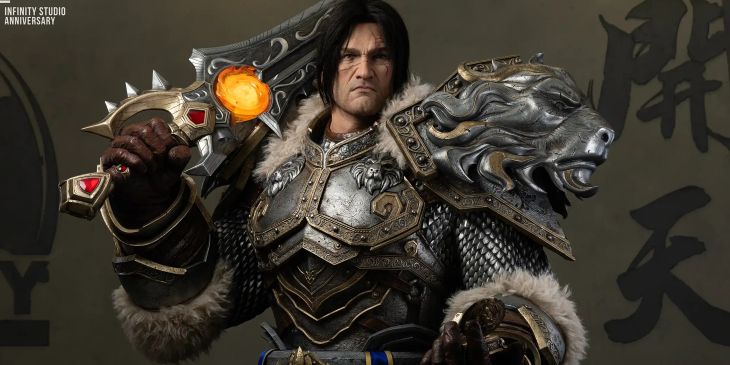 Представлен бюст Вариана Ринна из WoW в натуральную величину