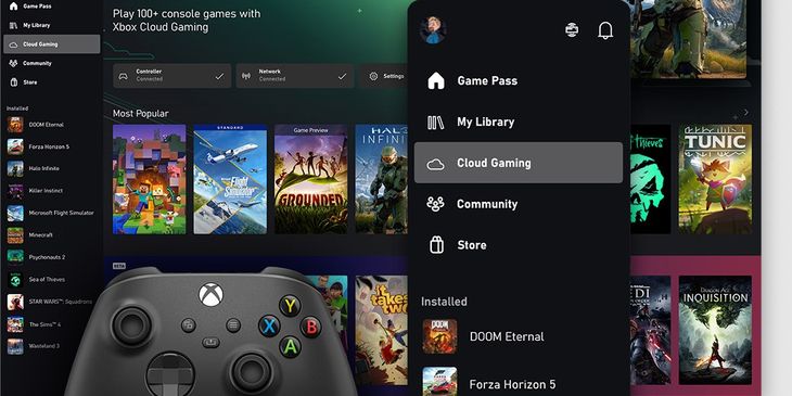 Xbox сделают универсальным лаунчером игр на ПК — там появятся тайтлы из Steam и других магазинов