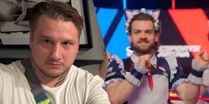 Фанаты CS захейтили Zeus за ролик с игроками Falcons в образе девочек из аниме