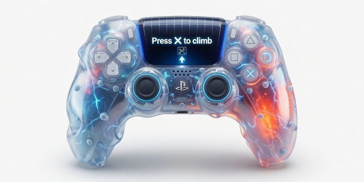 Объединили восемь невозможных патентов Sony в один геймпад для PlayStation 6