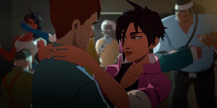 Кого взять в команду в Dispatch: Феномачо или Водобоя