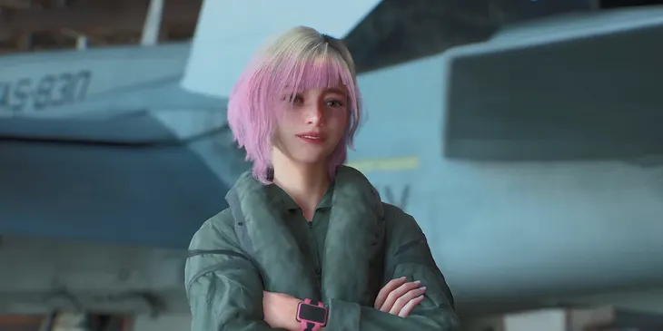 Любимица интернета Таша в сюжетном трейлере Ace Combat 8: Wings of Theve