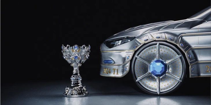 Mercedes-Benz представила арт-кар в честь 2025 World Championship по League of Legends