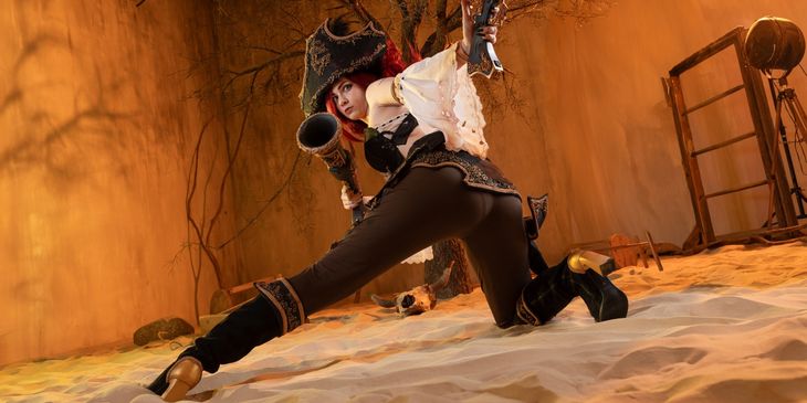 Фортуна не покровительствует дуракам — косплей на Мисс Фортуну из League of Legends