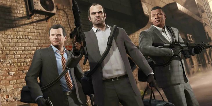 Майкл, Тревор и Франклин из GTA V пройдут игру в последний раз перед выходом GTA VI и сделают летсплей