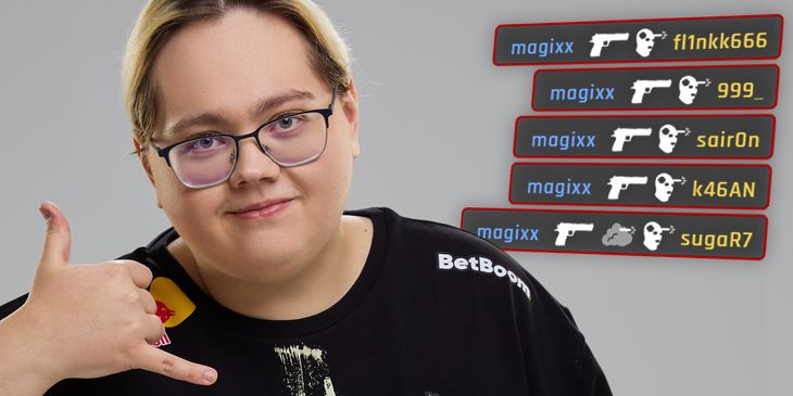 Magixx сделал эйс с Desert Eagle — хайлайт впечатлил даже разработчиков CS2