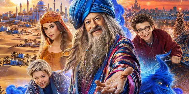 Синий Фёдор Бондарчук в трейлере «Хоттабыча»