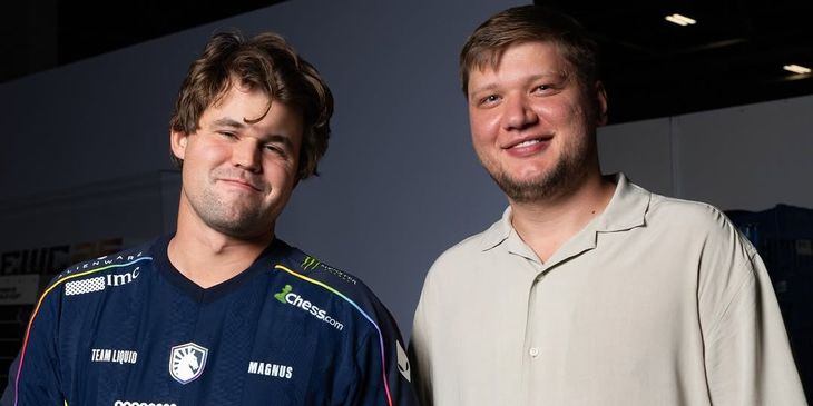 S1mple встретился с Магнусом Карлсеном