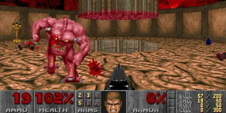 Умелец запустил DOOM через портреты героев в Dota 2