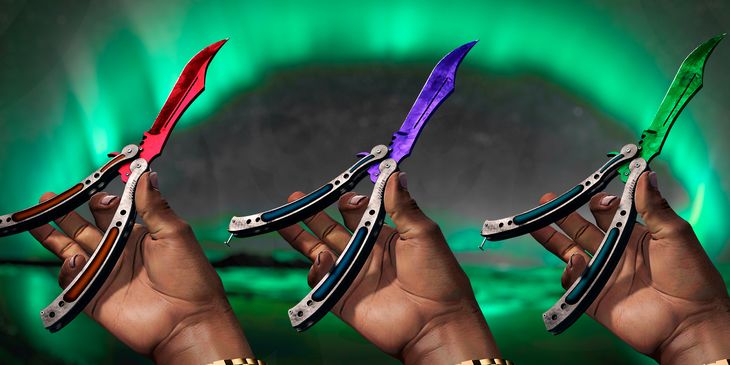 Жениху в Казахстане подарили нож-бабочку «Рубин» в CS2 за миллион рублей на свадьбе