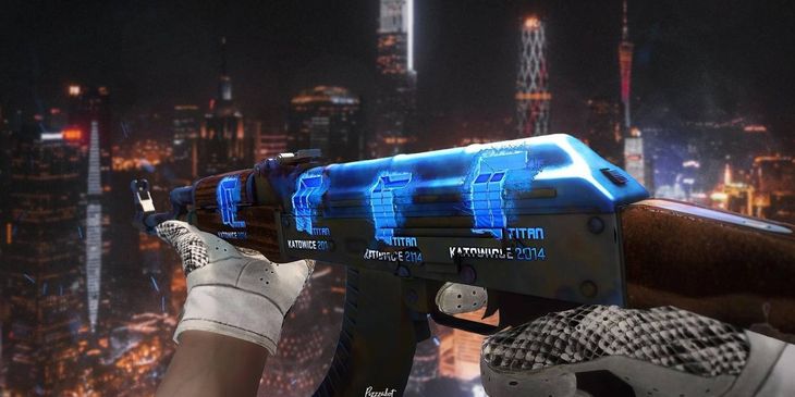 Коллекционер скинов выставил на продажу AK-47 за ₽24 млн