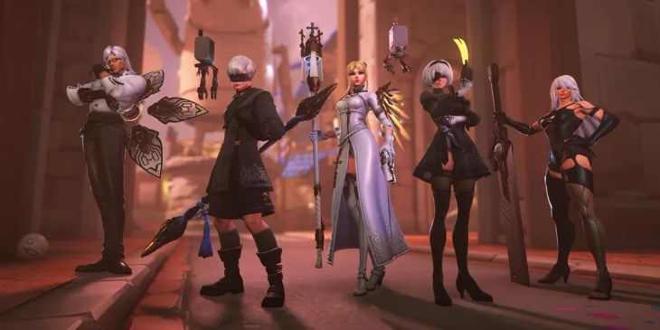 В Overwatch стартовала коллаборация с NieR: Automata