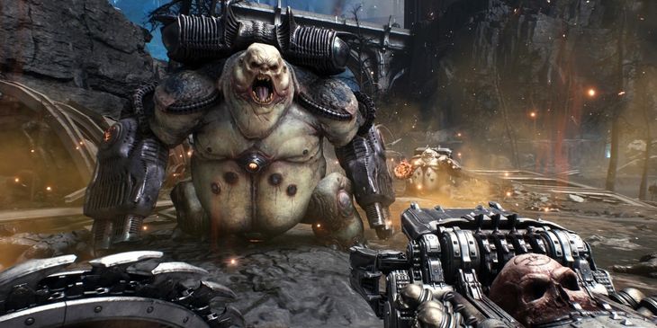 Как открыть заблокированную огнем дверь в DOOM: The Dark Ages