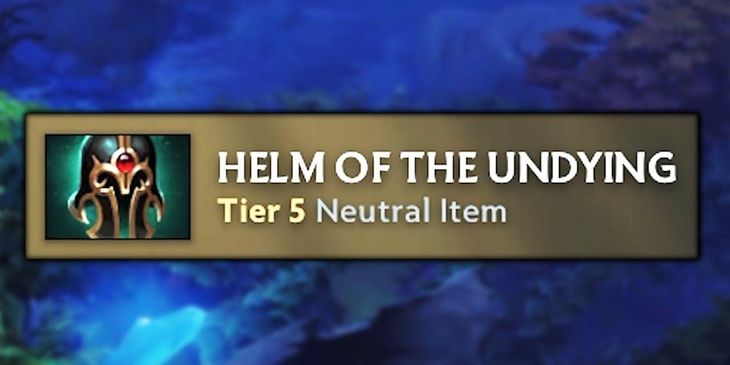 Valve удалила Helm of the Undying и многие другие нейтральные предметы из Dota 2