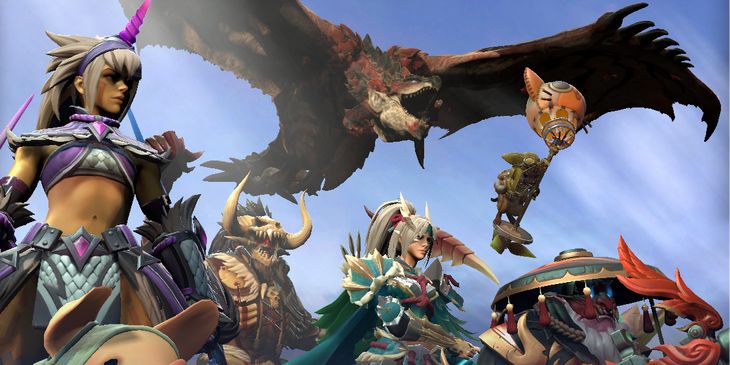 Гайд по ивенту Dota 2 × Monster Hunter: как получить материалы и крафтить вещи