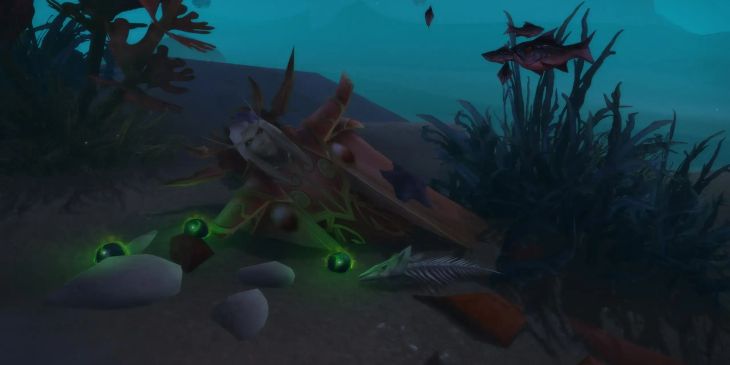 Игроки в WoW обнаружили статуи Кель'таса в море — их просто выбросили эльфы крови