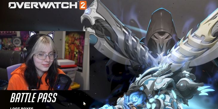 Стримерша так долго стояла в очереди в Overwatch 2, что успела пройти Minecraft