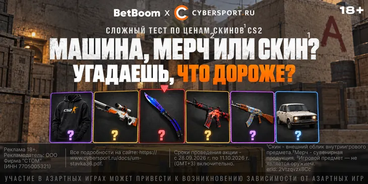 Что дороже: старая машина, мерч¹ или новенький нож? Сложный тест про стоимость скинов²