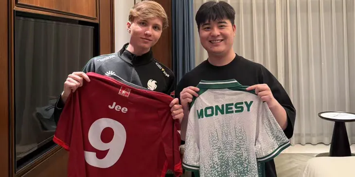 M0NESY обменялся джерси с игроком TYLOO