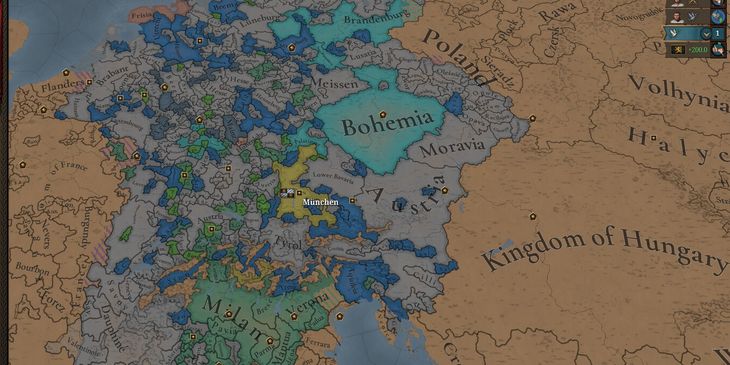 Состоялся релиз патча 1.1 «Росбах» для Europa Universalis V