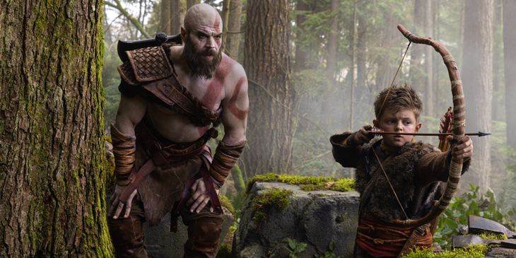 Создатель God of War о первом кадре из сериала: «Кратос будто срёт в лесу»