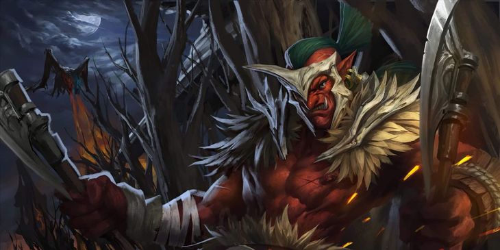 Винрейт Troll Warlord на TI14 составил 100%
