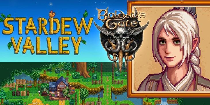 Моддеры решили создать карту Baldur's Gate 3 для Stardew Valley