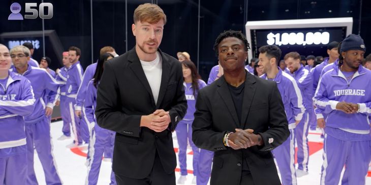 50 стримеров — один миллион: как MrBeast провел сумасшедший ивент