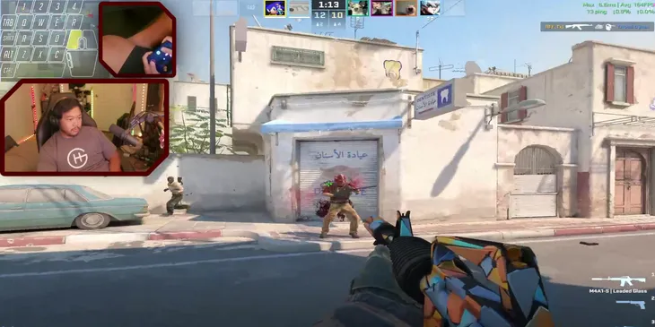 Стример смог сделать эйс в CS2, играя на геймпаде