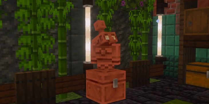 В Minecraft добавят нового голема, который поможет сортировать предметы