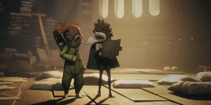 Как решить головоломку с кнопками в Little Nightmares III