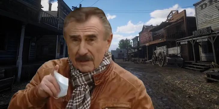 Каневский оказался в Red Dead Redemption 2 — и раскрыл дело о серийном убийце