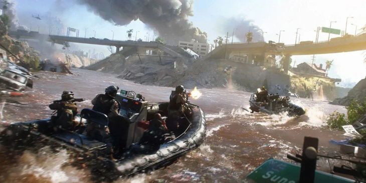 В сеть слили геймплей «королевской» битвы в Battlefield 6