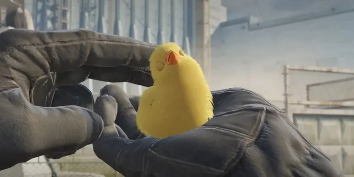 Valve показала милое видео с вылупившимся цыпленком в CS2
