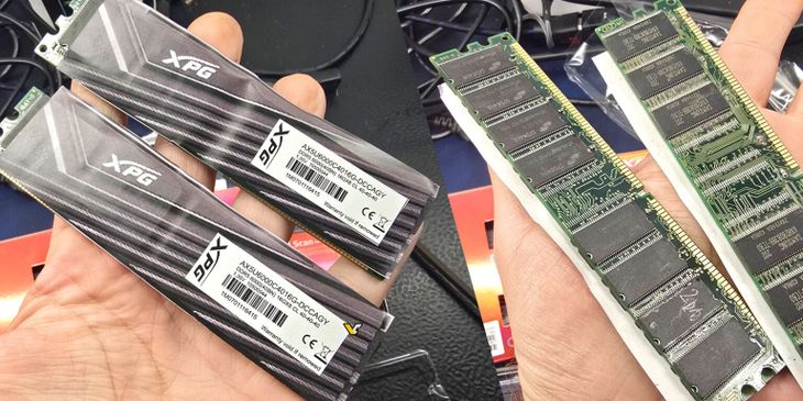 На Amazon появились поддельные модули DDR5 — это DDR2 с наклейками в виде радиаторов