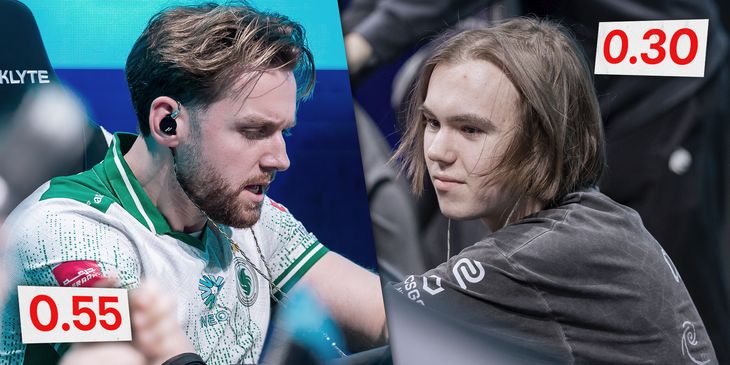 Против кого donk, m0NESY, ZywOo и NiKo играют хуже всего? Нашли главные страхи топов