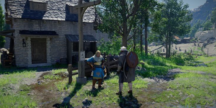 Как проходить через водопады в Crimson Desert