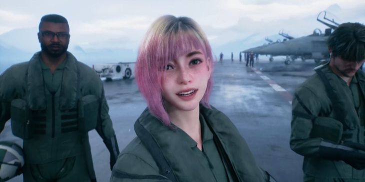 Розововолосая девушка-пилот спровоцировала волну предзаказов ACE COMBAT 8