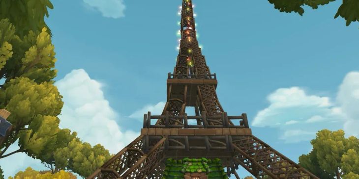 Геймер построил Эйфелеву башню в World of Warcraft