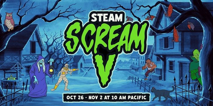 Начался хоррор-фестиваль «Страхи в Steam»